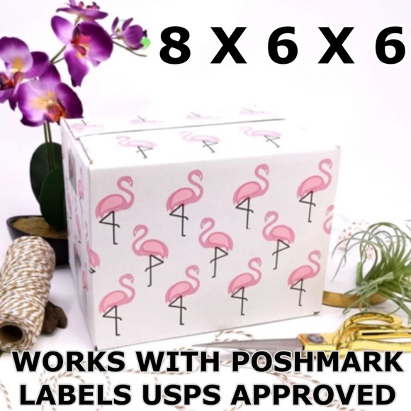 10 (8X6X6) Flamingo Boxes PRICE IS FIRM - Picture 3 of 5